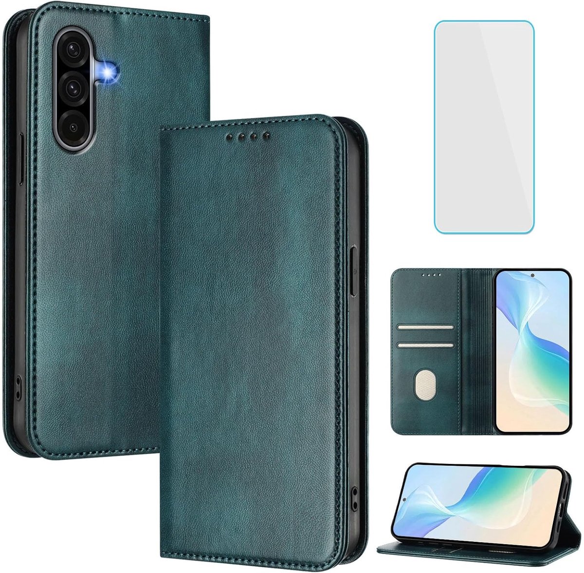 Hoesje voor Samsung Galaxy A36 5G/A56 Hoes Groen