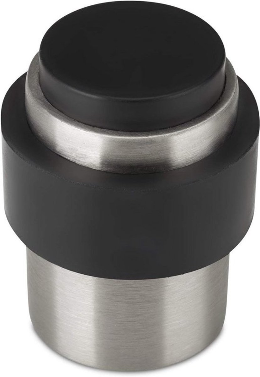 Deurstopper Ø 35 mm RVS Geborsteld - Bescherming voor Muren en Deuren
