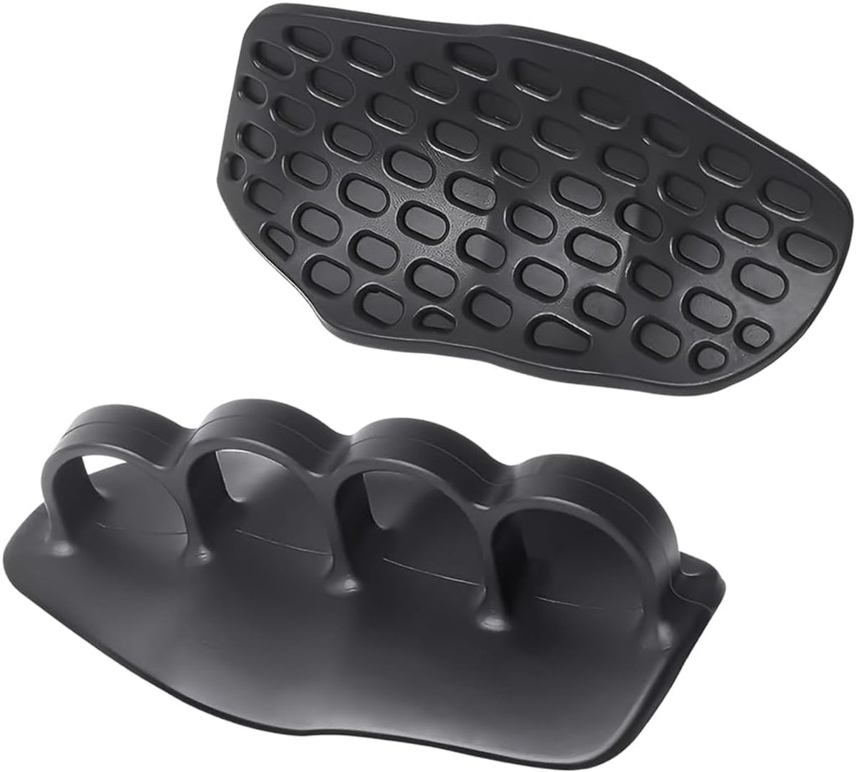 Fitness Gloves for Training, Non-Slip Silicone Grips for Fitness, Fingerless Lifting Handles, Gym and Exercises - ShopVlot