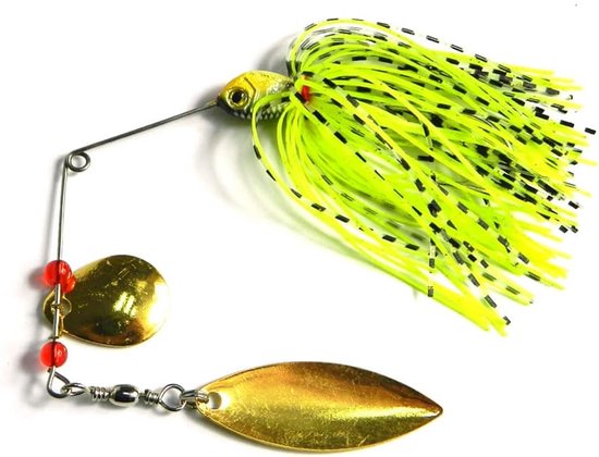 4-stuks Hard Spinner Aas Lokt Kit Gemengde Kleur Lepel Rok Jig Vissen Kit Voor Zout- en Zoetwater Vissen — afbeelding 3