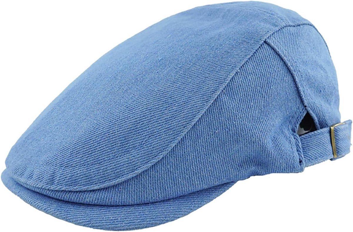 Platte Cap Newsboy Baret Zomer Gatsby Ivy Ierse Hoed Opvouwbare Caps Verstelbare Ademend Peaked Cap Cabbie Hoed