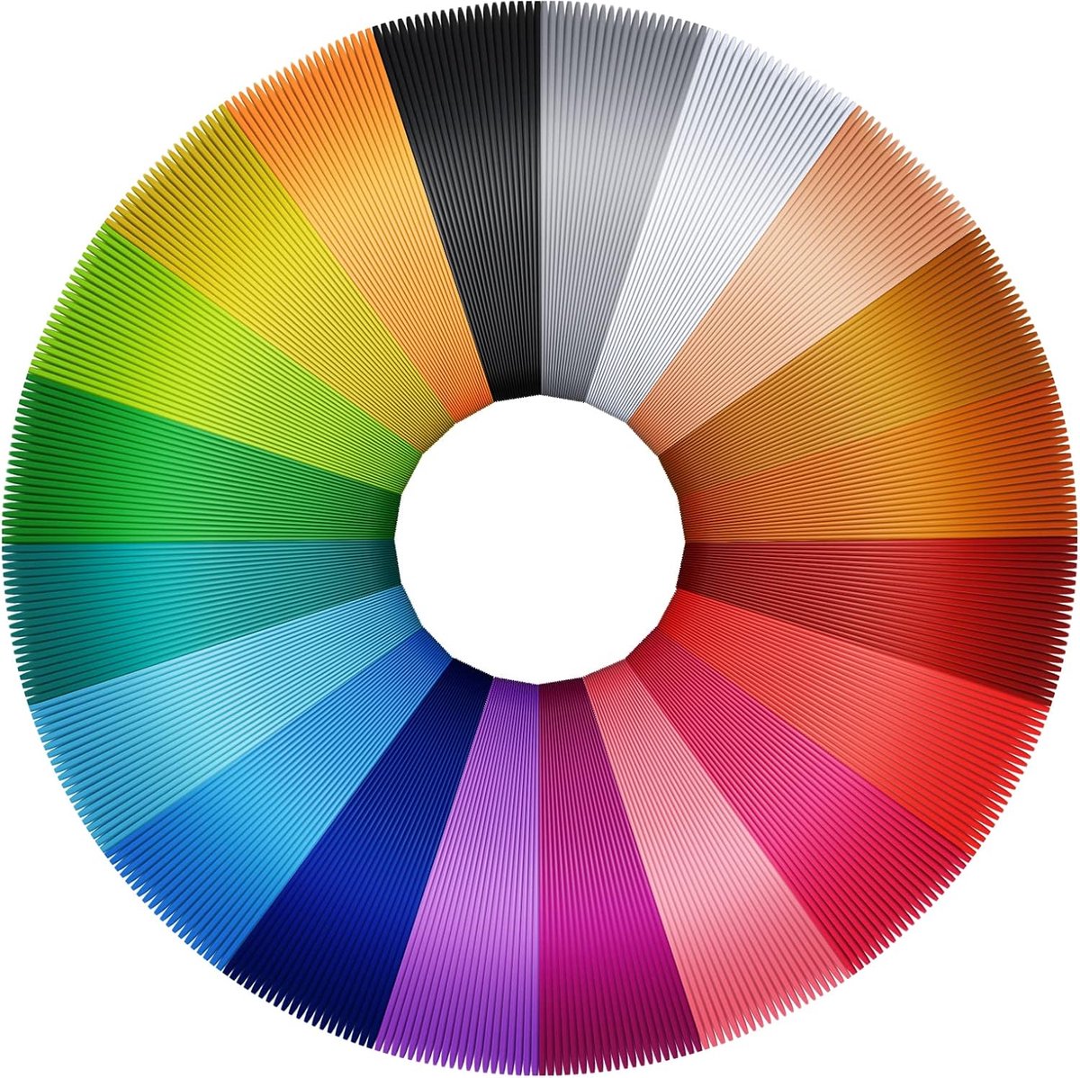 3D Pen Filament Refills 20 Kleuren - PLA 1.75mm - Veilig en geurloos - Ideaal voor creatieve projecten - ShopVlot