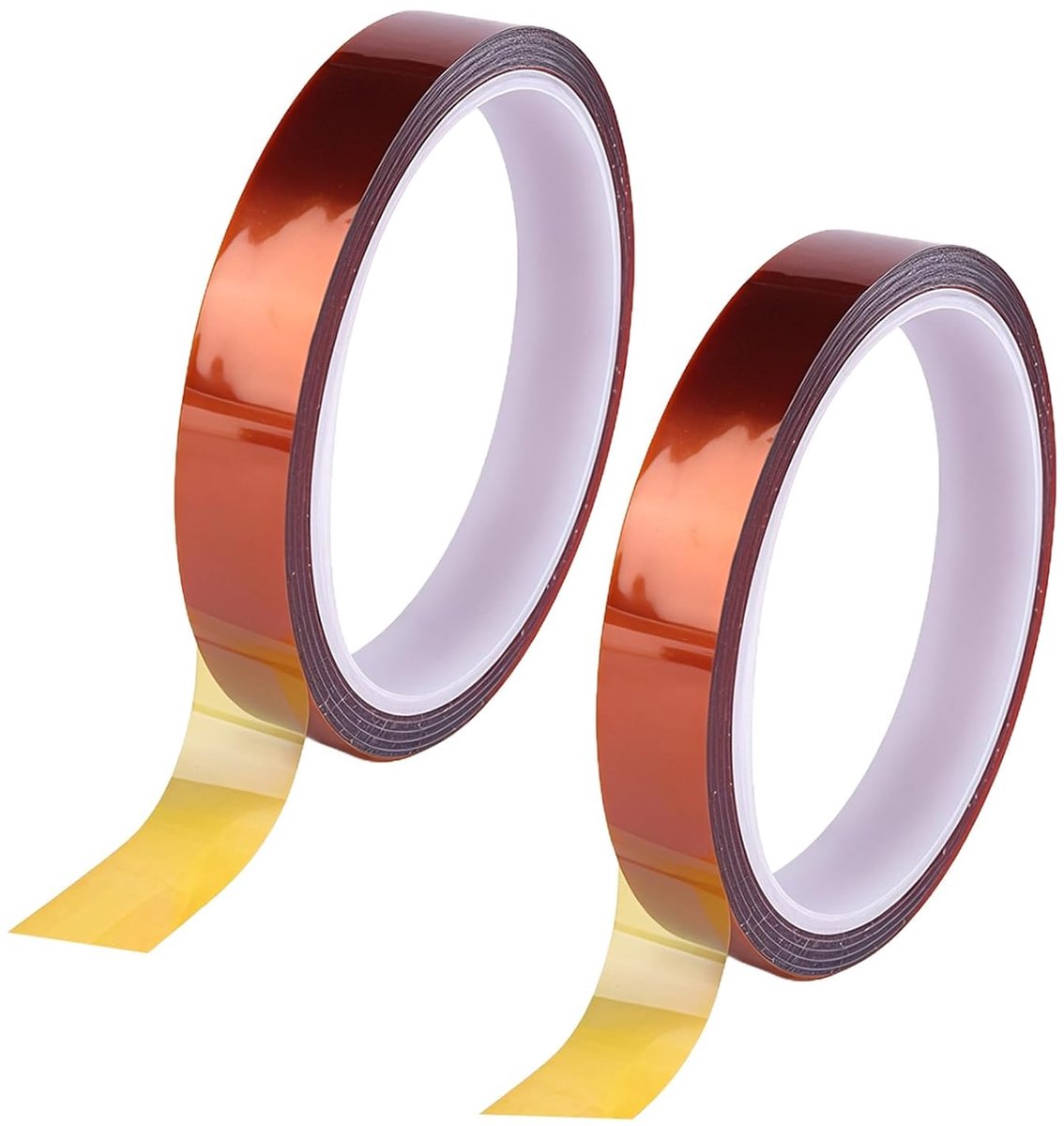 Heat Resistant Heating Tape Pack of 2, 15mm x 33m High Temperature Adhesive Tape, Silicone Insulation Tape in Blue - ShopVlot