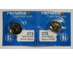 Two batteries Renata 373 SR916SW - ShopVlot