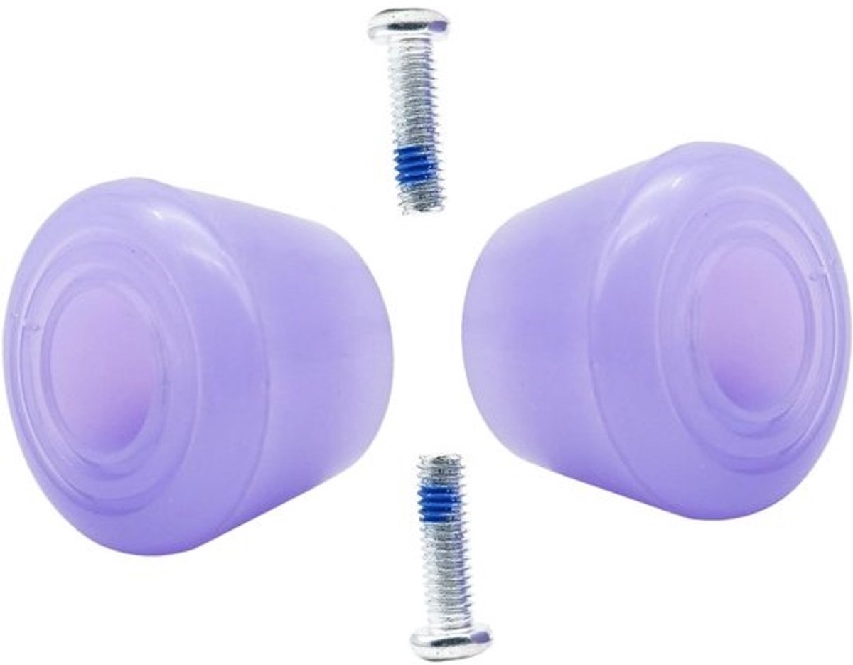 Set van skate remmen en wielen voor inline skates met knie- en enkelbescherming in Voor roller skating en skateboarden