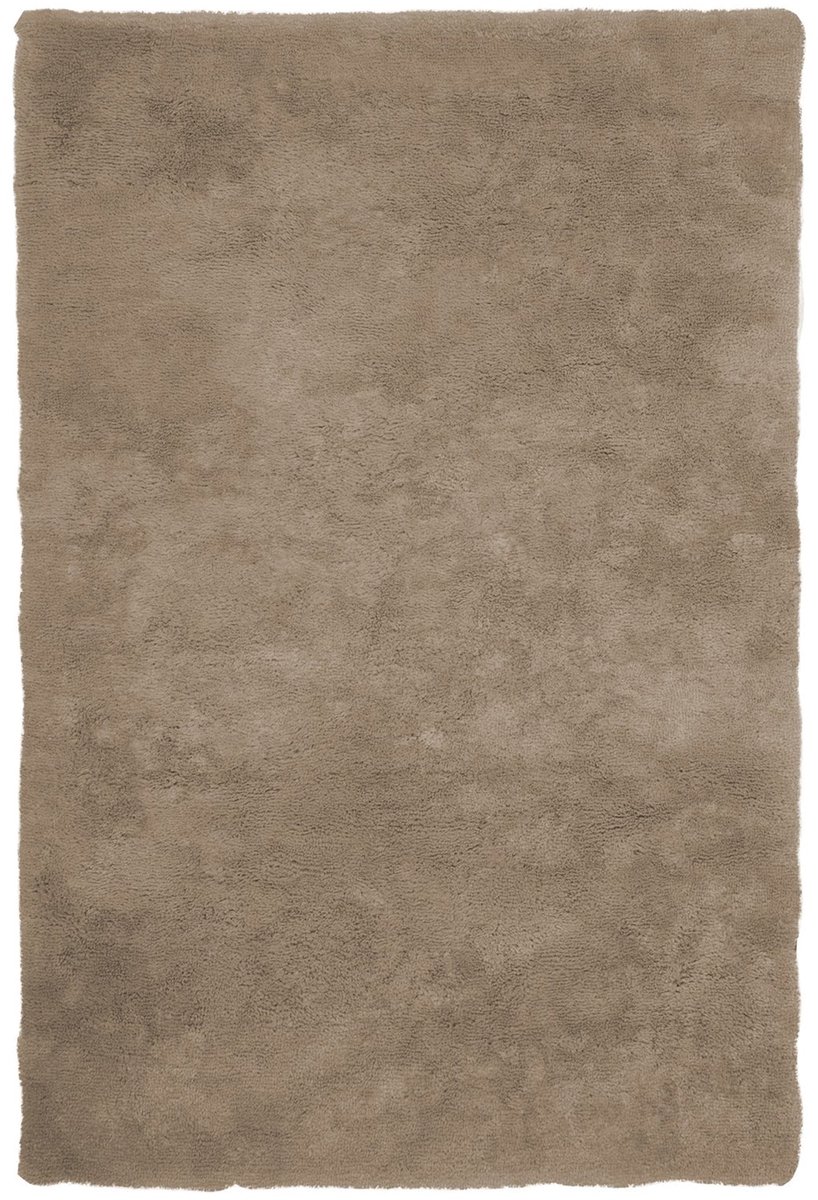 Dutch XXL Hoogpolig Vloerkleed | Tapijt | Cyrill | Uni | Taupe, foto 4