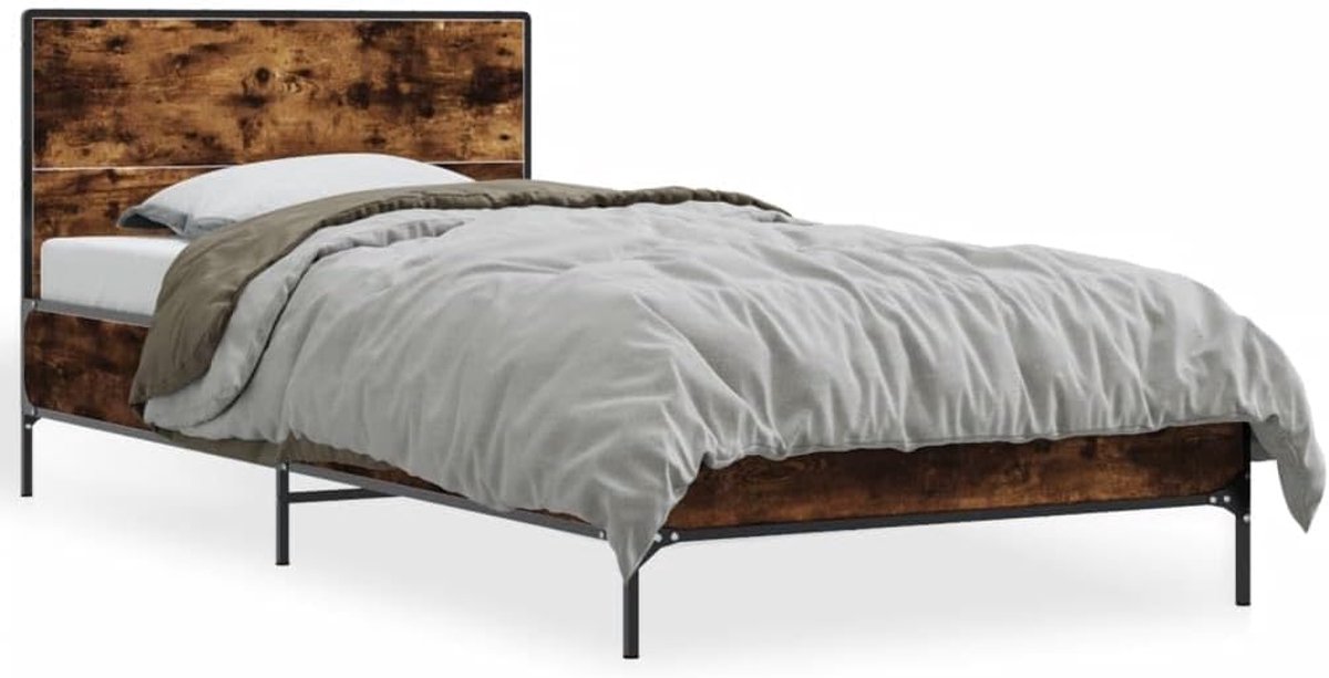Boxspringframe stevige poten model 90x200 cm donkerblauw