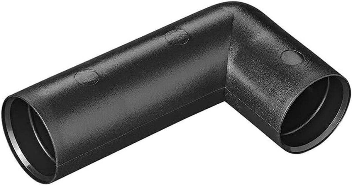 90° Wastewater Pipe Angle Uneven Diameter 28 mm PE Plastic Insertable Without Gluing / Soldering, 100% Tight for - ShopVlot