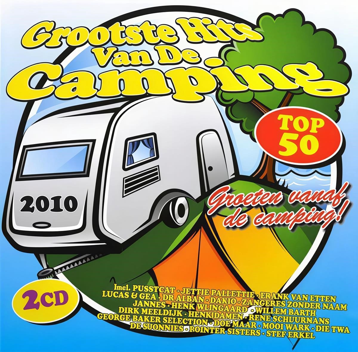 Various Artists - Op De Camping Top 50 - 2010 (2 CD)