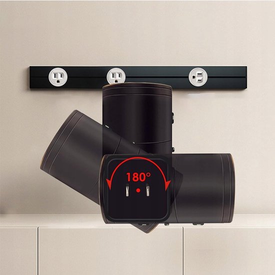 LED Nachtlamp Stopcontact - 2 Stuks Nachtlampjes met Lichtsensor - Automatisch Aan/Uit - 3 Kleurtemperaturen - Traploos Dimbaar - Draaibare Stekker - Voor Slaapkamer, Gang en Trap - Zwart — afbeelding 2
