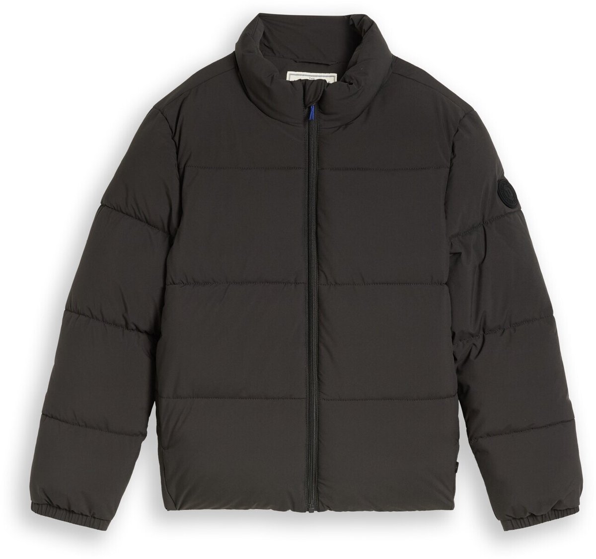 Tom Tailor - Pufferjack van waterafstotend materiaal - Maat 140 - Coal Mine Grey