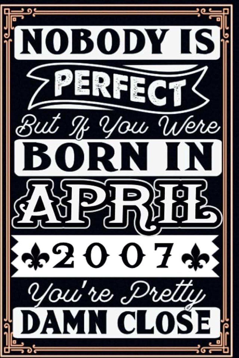 Born in April 2007: 16 th April birthday gifts | Motivational quotes | Happy Birthday | April Birthdays| ... book| personalized birthday gifts for Lovers