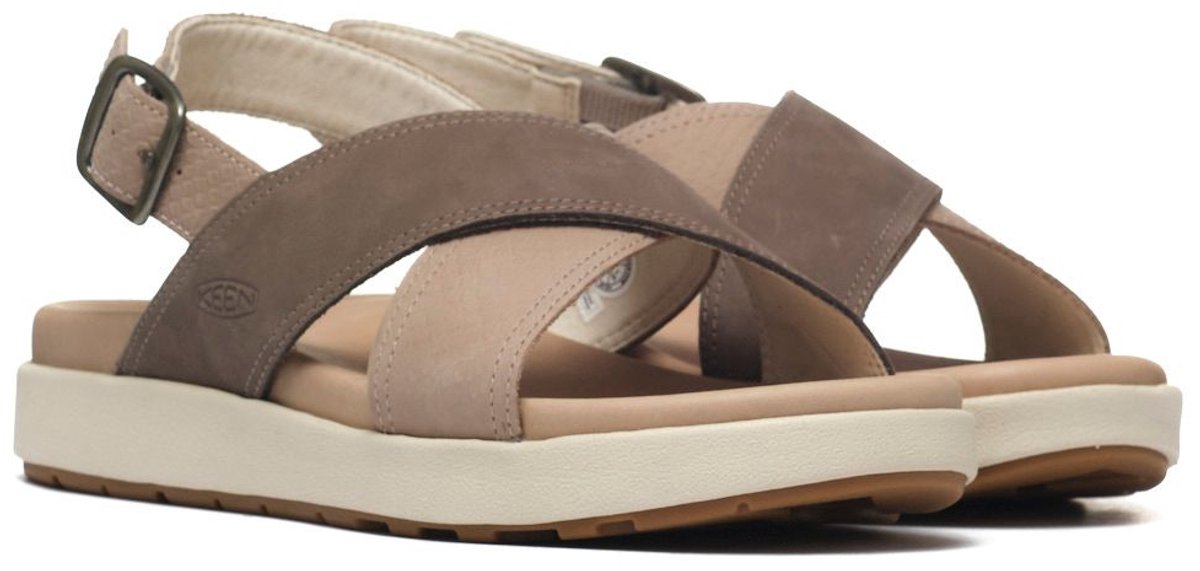 Sandaal Keen ELLE LUXE CROSS STRAP Dames Beige
