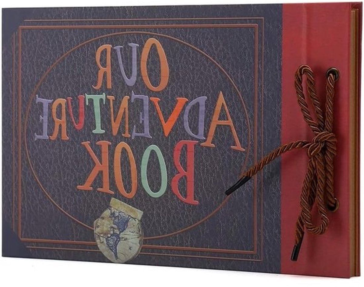 Avontuurlijk fotoboek-scrapbook - Voor bruiloften en feestdagen - DIY-vintagefotoalbum - Voor Kerst en verjaardagen