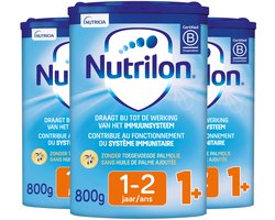 Nutrilon 1+ Groeimelk - Peuter melkpoeder vanaf 1 jaar - Voor gezonde groei - 3 - 3 stuks