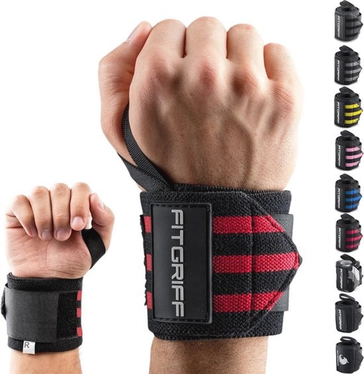 Wrist Wraps voor Gewichtheffen en Bodybuilding - Polsbanden voor Krachttraining