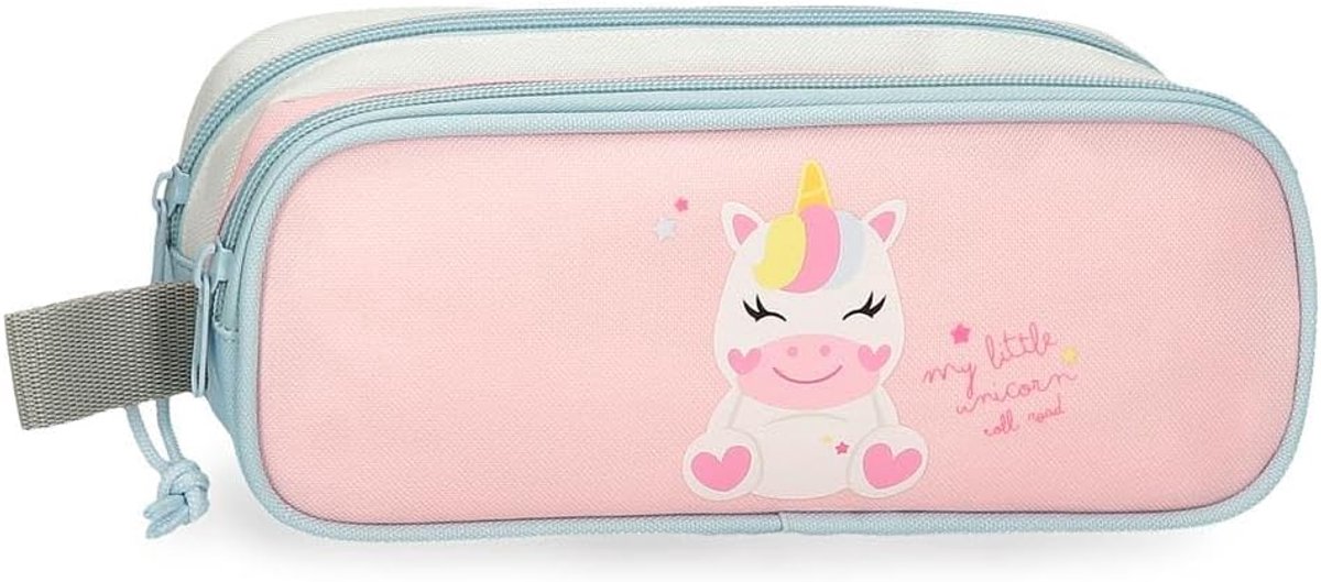 Road Happy Pets dubbele etui, meerkleurig, 23 x 9 x 7 cm, polyester, 1,45 l, Meerkleurig, Eén maat, dubbel etui