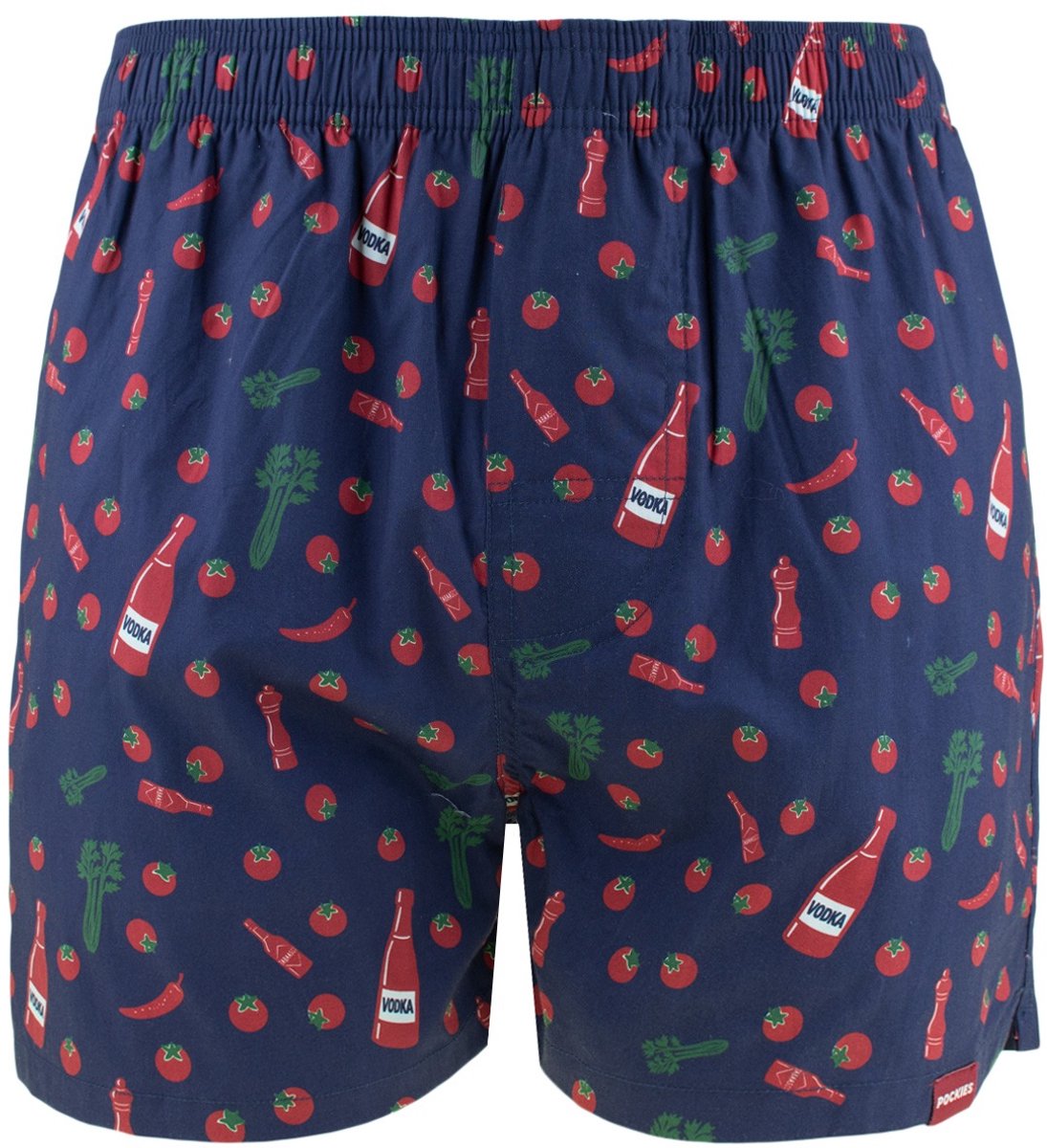 Pockies heren wijde boxershort bm blauw