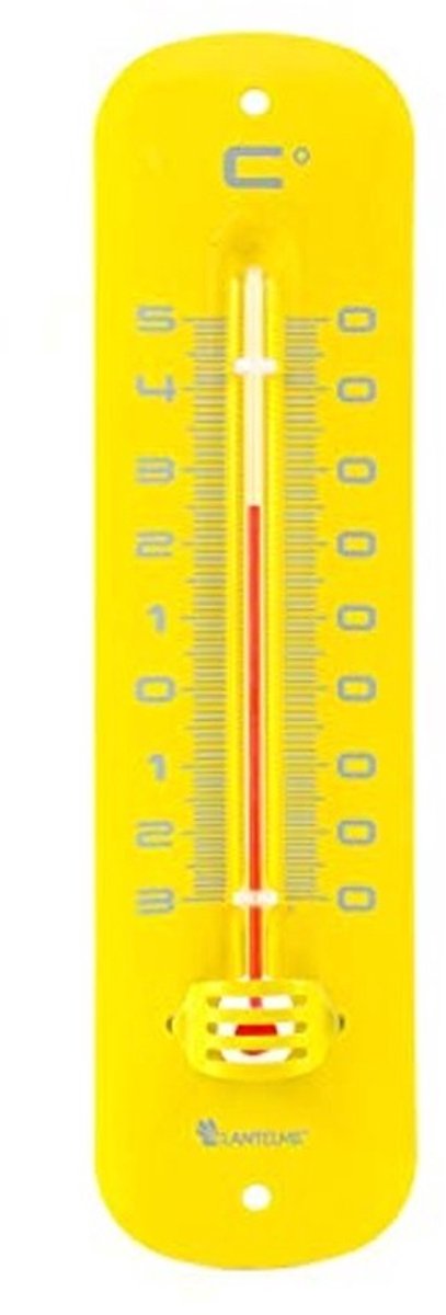 Tuintermometer 19 cm - Metalen thermometer voor binnen en buitengebruik