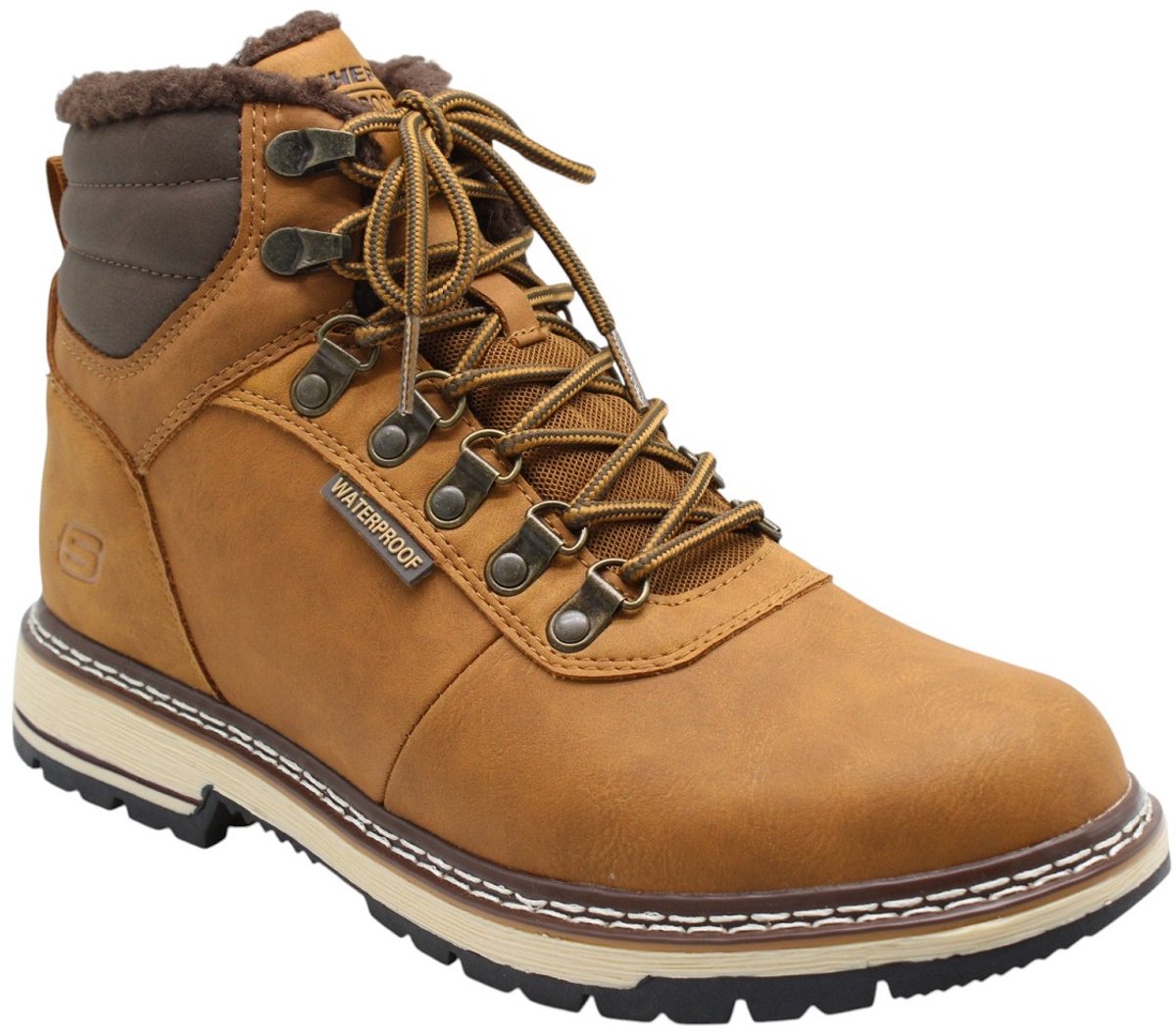 Skechers Heren CORADO Boot Gevoerd Waterafstotend 205623 WTN