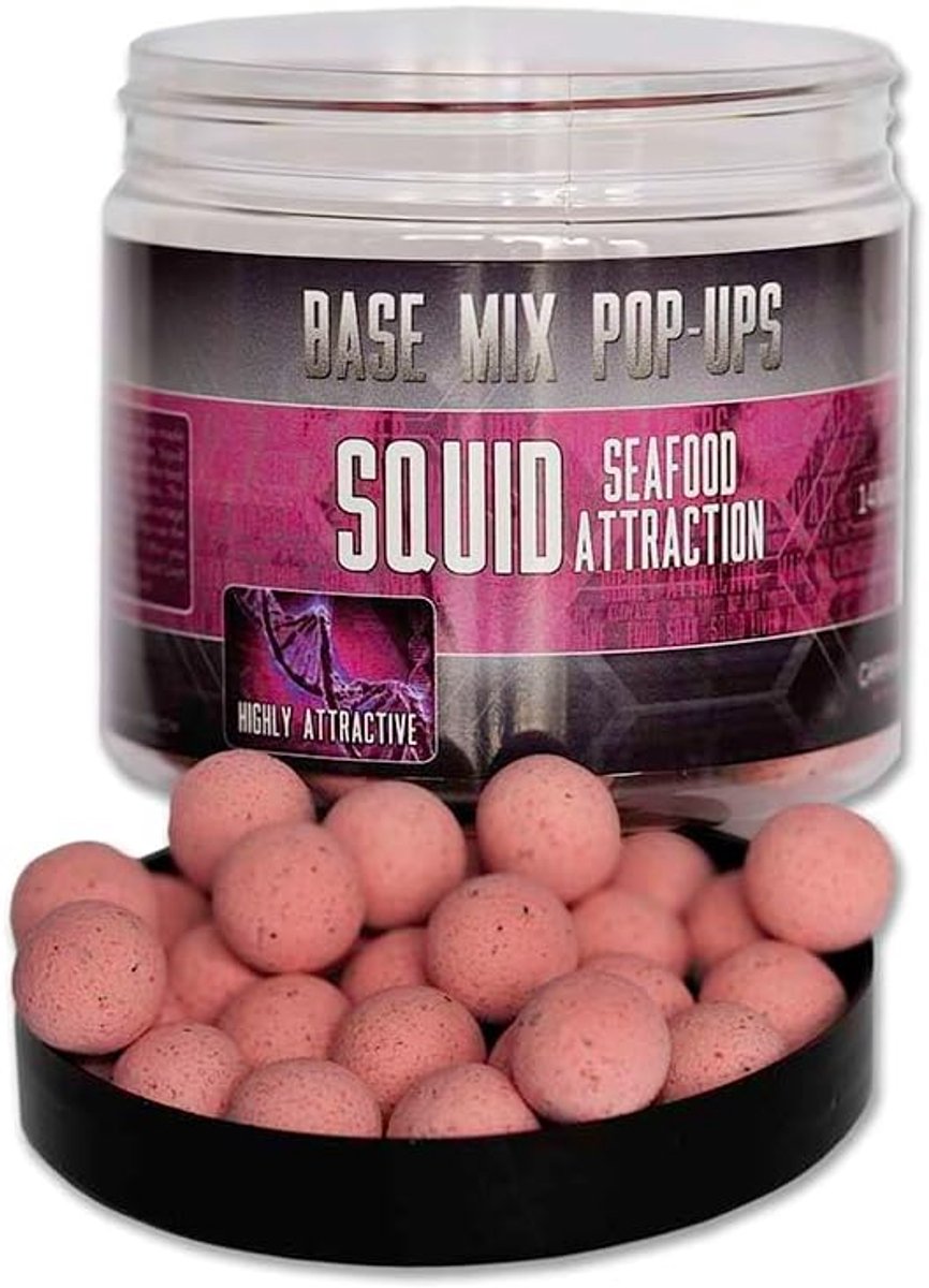 Basismix Pop-up - Diameter: 12mm - Drijvende boilies