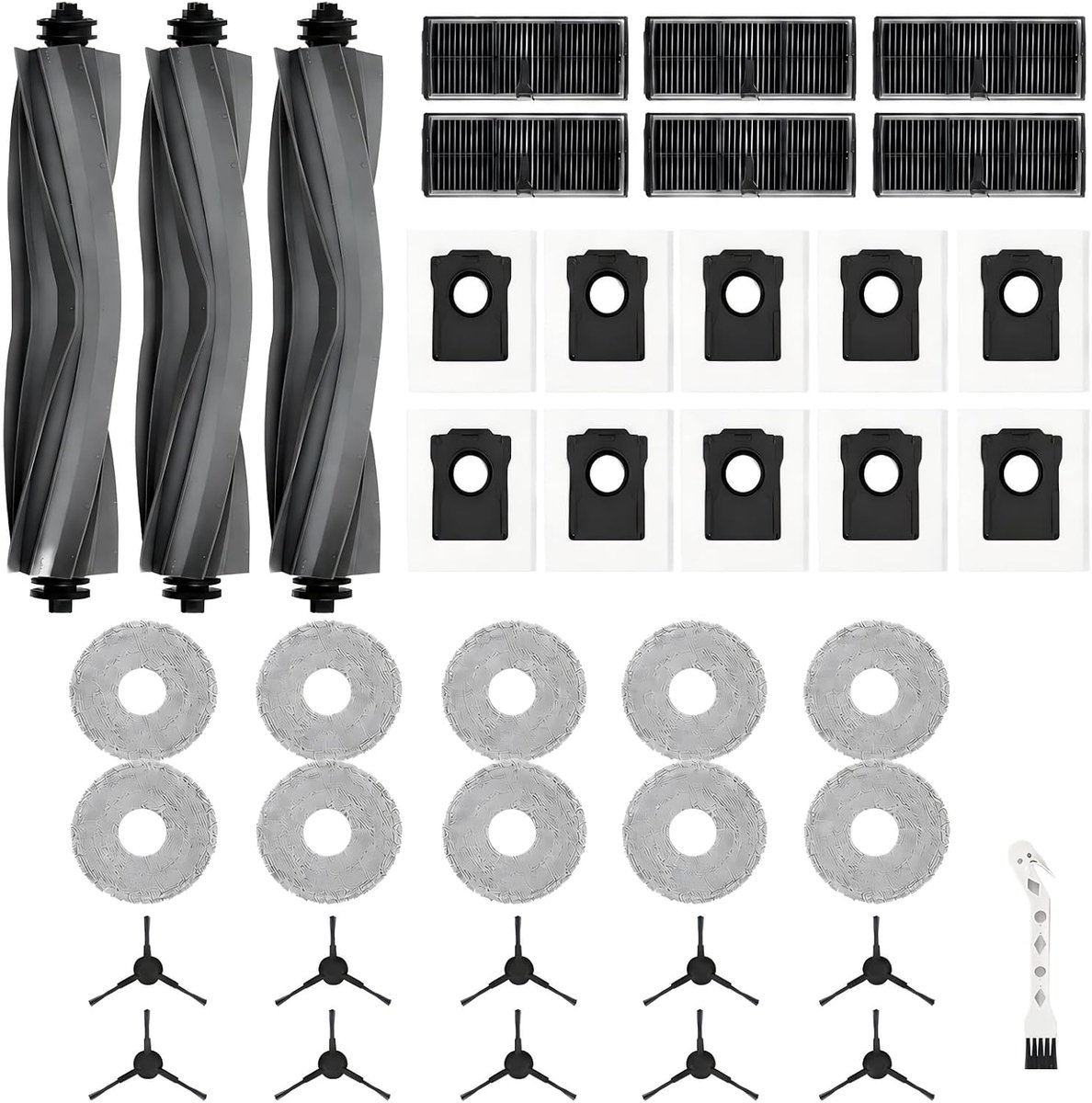 40 stuks accessoires voor Dreame L10s Ultra Gen 2 X30 Ultra L40 AE robotstofzuiger