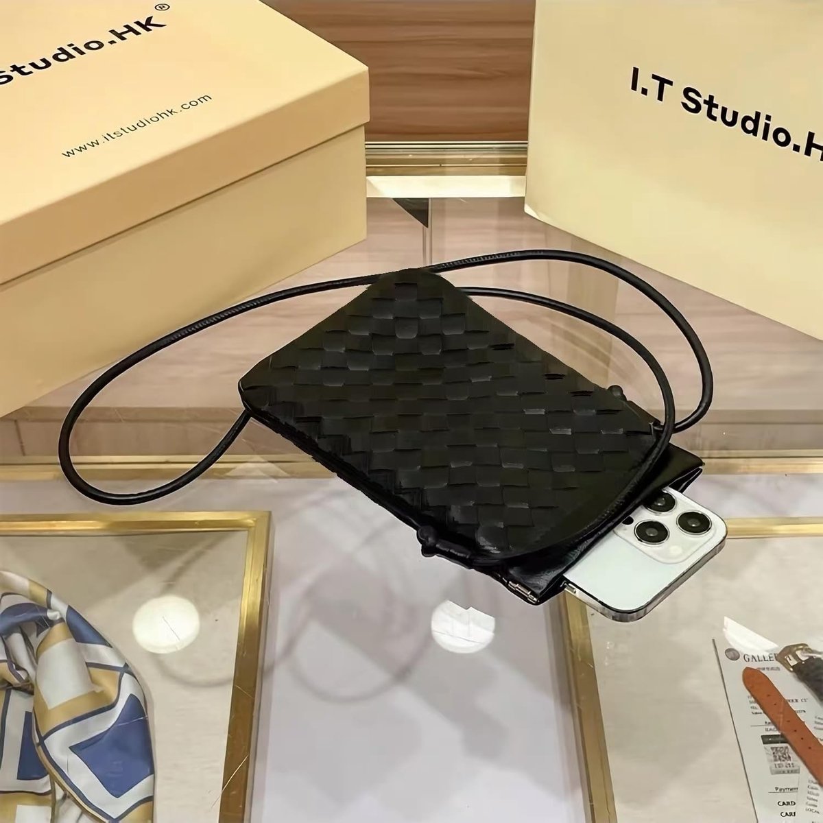 Telefoon om te hangen, schoudertas dames, tas schoudertas dames klein, vrouwen crossbody bag dames strandtas, modieuze mobiele telefoon schoudertas met lange riem meisjes