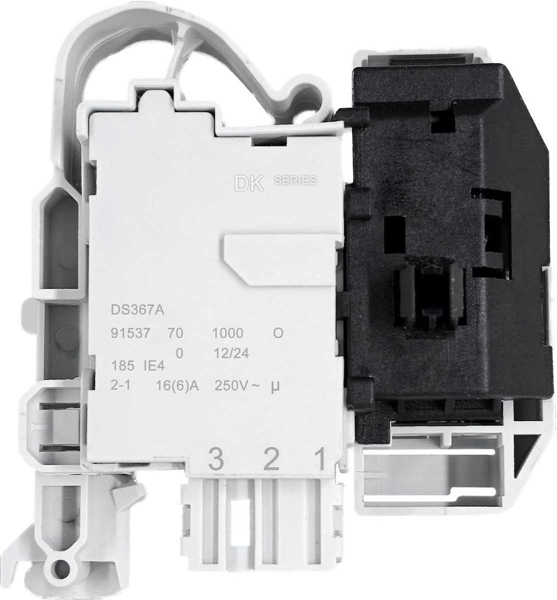 Vervangingsonderdeel voor Elektrische Deursluiting voor Wasmachine, Wasmachine Deursluiting Compatibel met Siemens, Bosch IQ500 IQ300 IQ700 Trommelwasmachine Schakelaar
