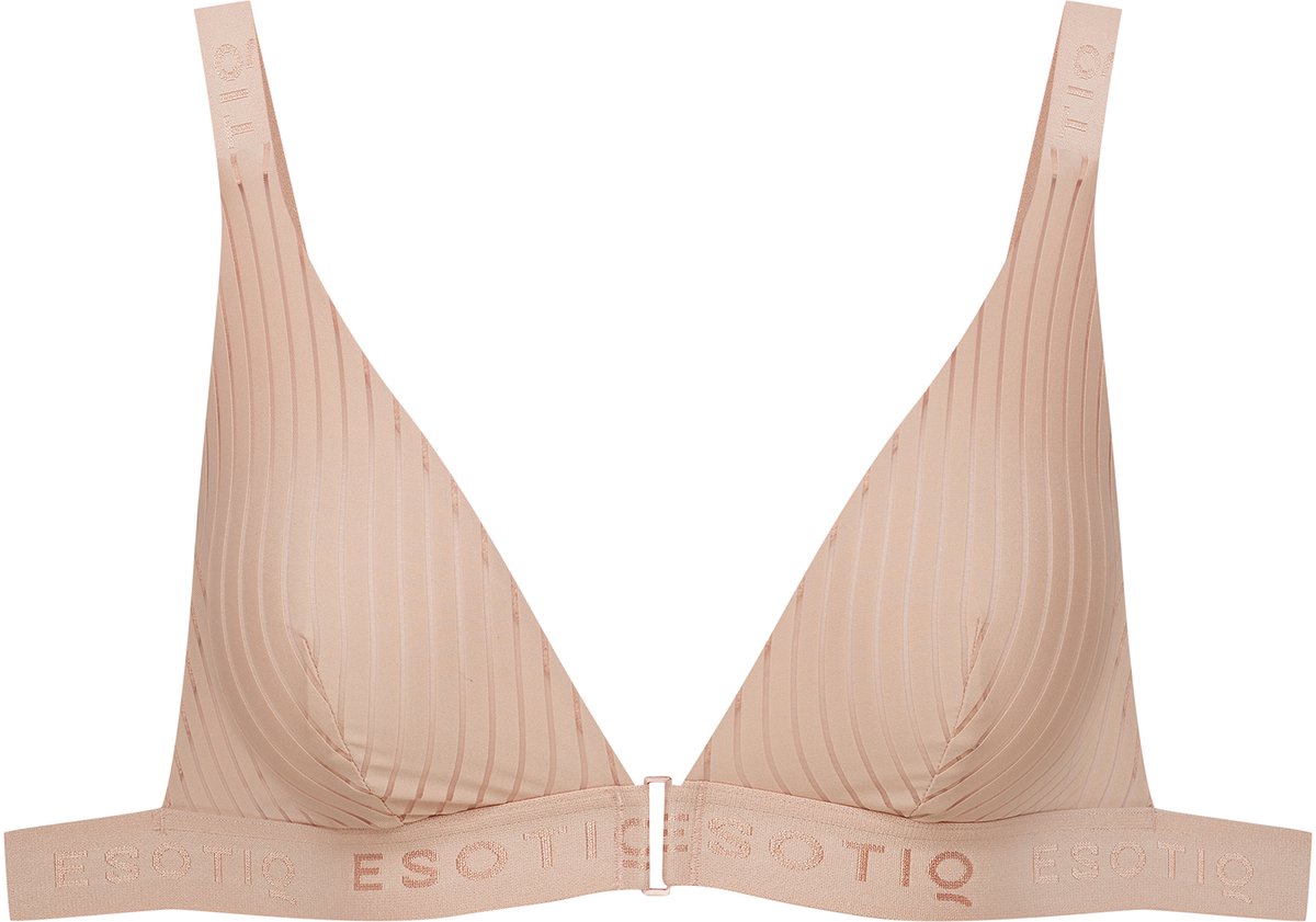 ESOTIQ Osom - Zachte Beha - Zandbeige - Zonder Beugels - Uitneembare Inlays