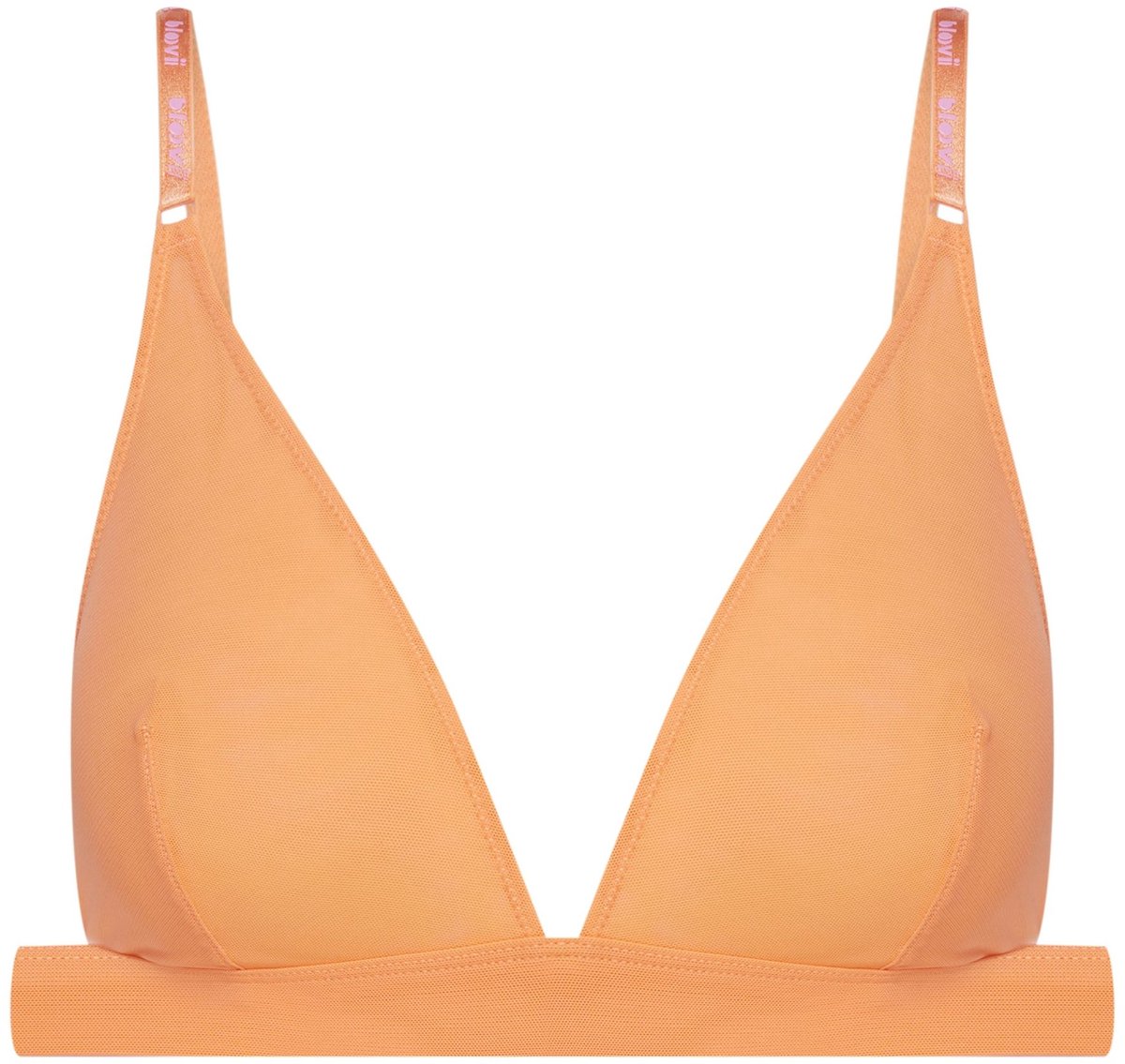 Bloovii Saoui - Bralette - Oranje - Meshmateriaal - Verstelbare bandjes Oranje;Roze