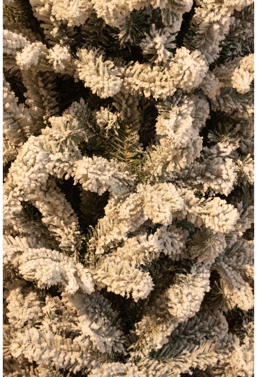 Black Box Trees Harma Smalle Kunstkerstboom - Kerstboom H260 x Ø73 cm - Groen Frosted – foto 4