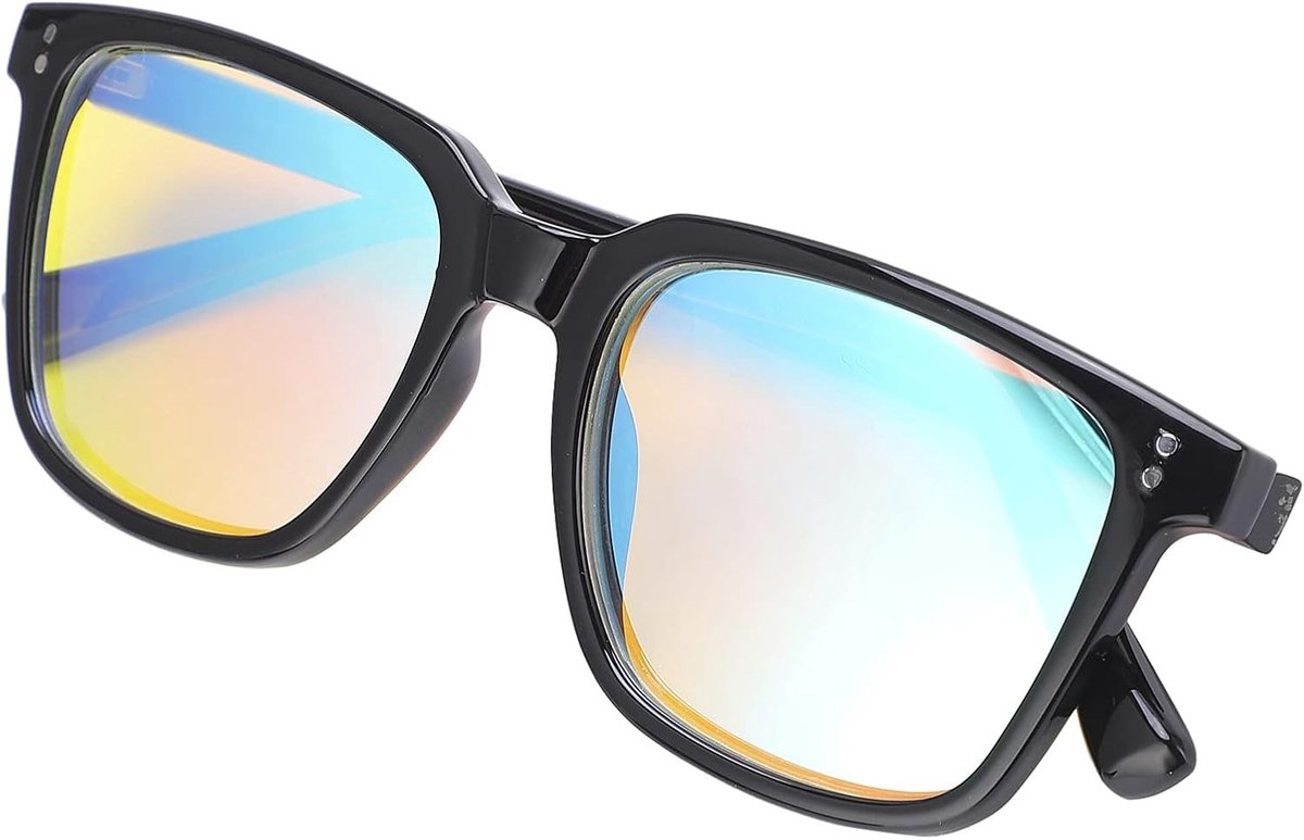 Full Frame UV400 Kleurcorrectie Bril voor Kleurenblindheid - Waterdicht, Antikras en Modieus Ontwerp voor Binnen en Buiten Gebruik