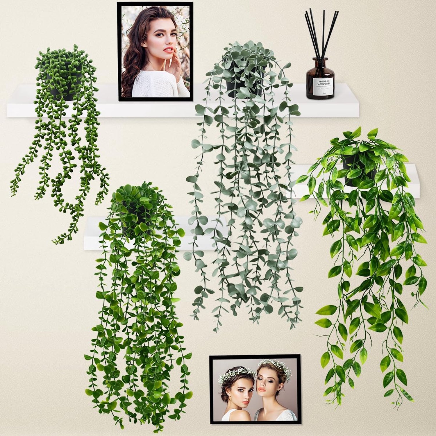 Indoor Falling Artificial Plant - ShopVlot