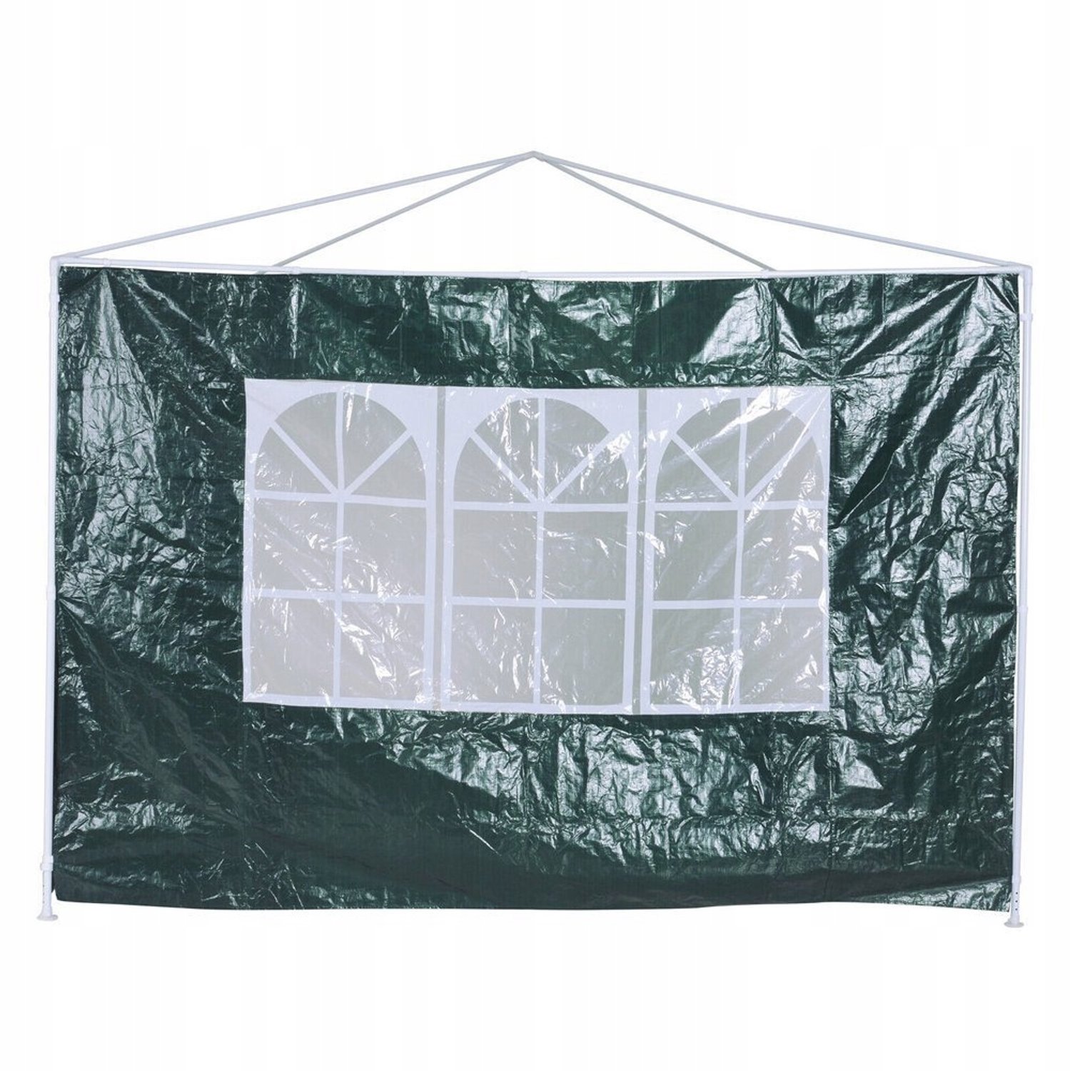 Groene Zijwand voor Paviljoen 3x3/3x6/3x9m met Raam
