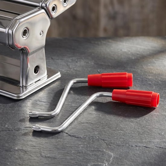 2 Stuks Universele Pasta Machine Handvat met Antislip Grip Vervanging voor Handmatige Noodle Maker Eenvoudig Te Installeren Accessoire voor Spaghetti Dumpling Machines — afbeelding 4