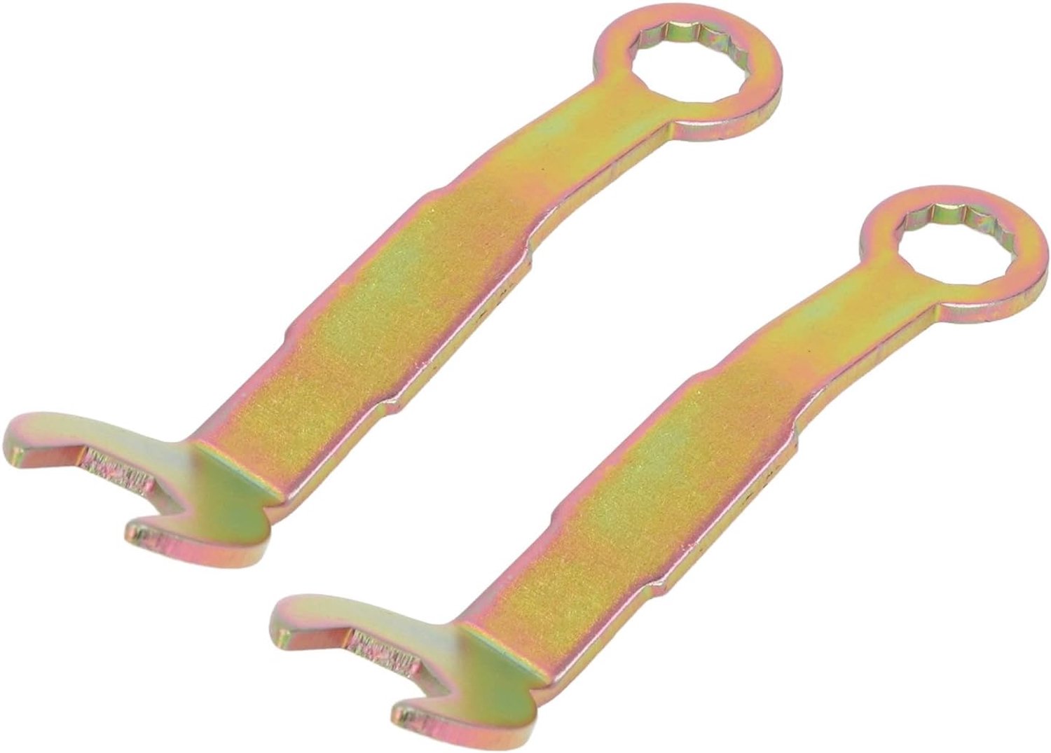Jeffergarden Draai-verstelsleutelset RVS Zakdeursleutel 3,8 Inch Open 3 Inch Lengte voor Glijdende Vouwkast Kastdeuren Thuis Commercieel Gebruik