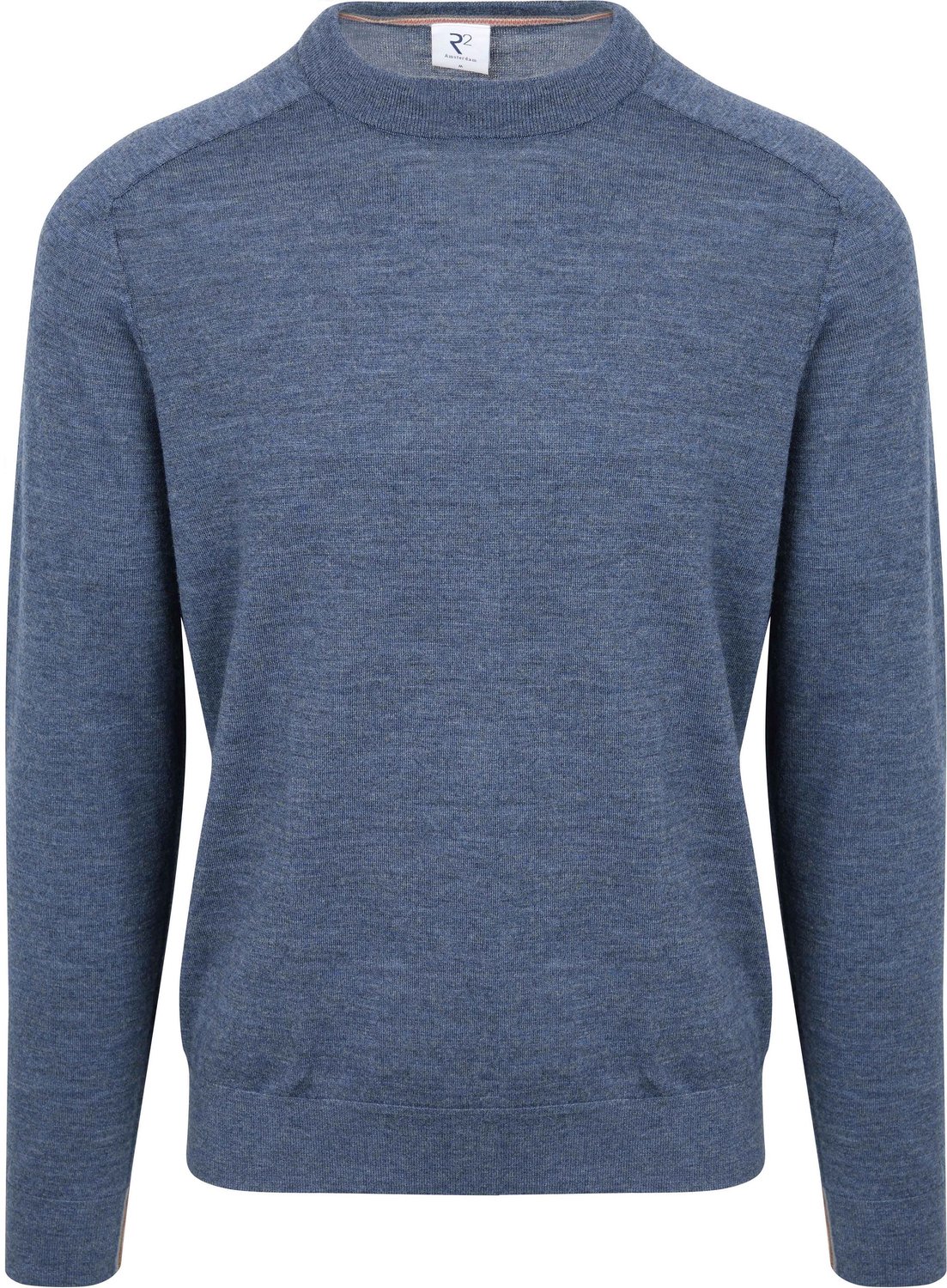 R2 Trui Merinowol Blauw - Maat L - Heren - Pullovers