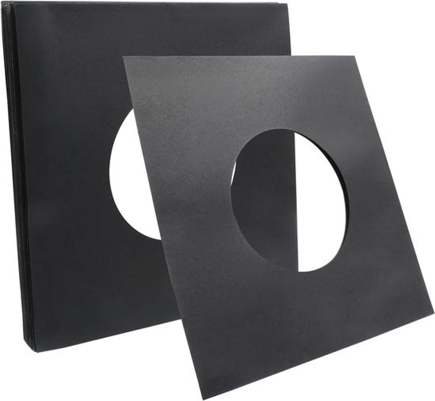 7 Inch vinylplatenhoezen - Antistatische binnenhoezen & kartonnen hoezen met venster - 20 stuks