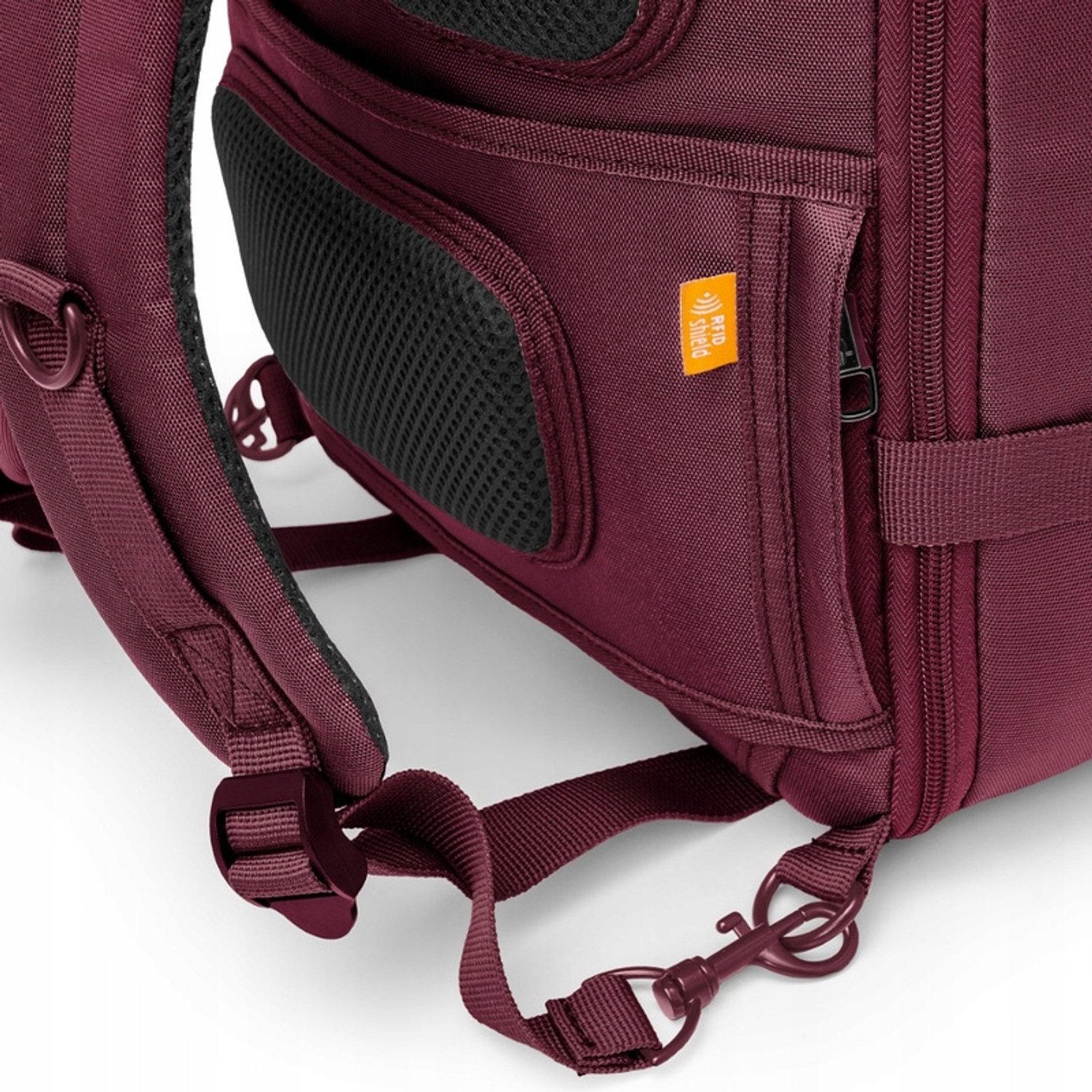 Puccini handbagage rugzak 40x30x20cm, uitbreidbaar, laptopvak, RFID