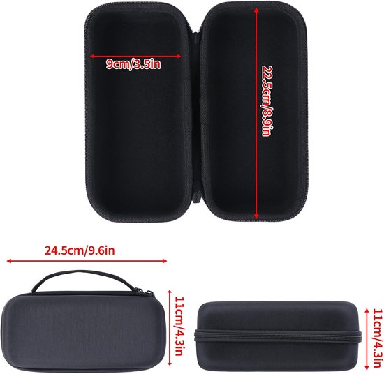 Harde Beschermhoes Compatibel met Turtlebox Ranger draagbare buitenspeaker (Zwart) — afbeelding 5