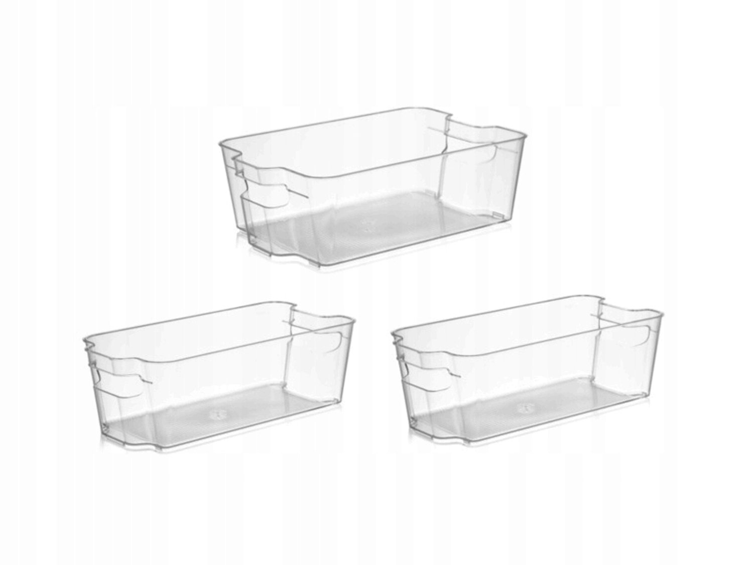 EASYFORM Organizer Set voor Koelkast - 3 Stuks, 6L & 2x4.5L