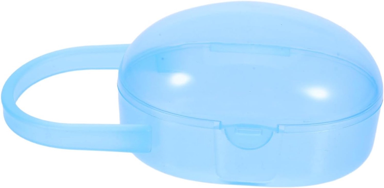 Fopspeen Opbergdoos met Handvat Draagbare Fopspeenhouder van Duurzaam PP Plastic voor Luiertas Schokbestendig Geschikt voor Ouders The Go