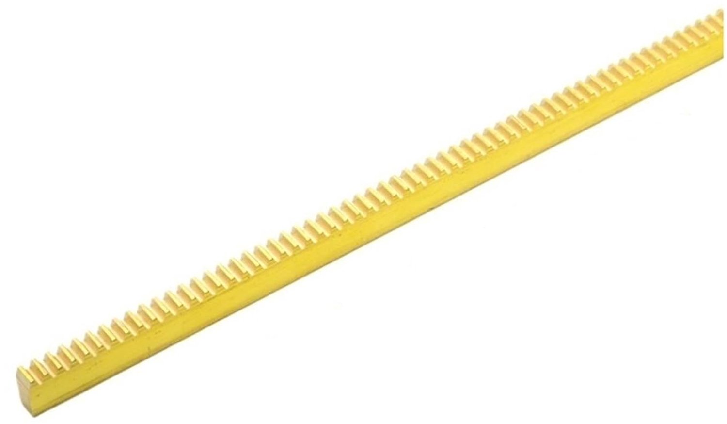 1 stuk messing rek 1 module 6 * 10 * 200/300/400/500/1000 mm koperen spoorheugel en tandwielgeleiderail voor CNC-apparatuur(1 module 6x10x1000mm)