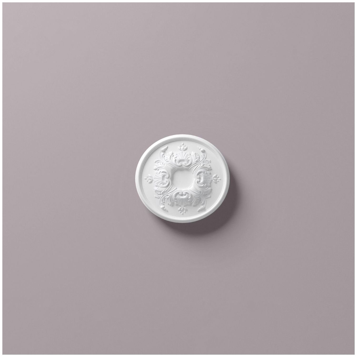 Plafond Rozet NMC R1520 ARSTYL Noel Marquet Sierelement tijdeloos klassieke stijl wit diameter 40 cm