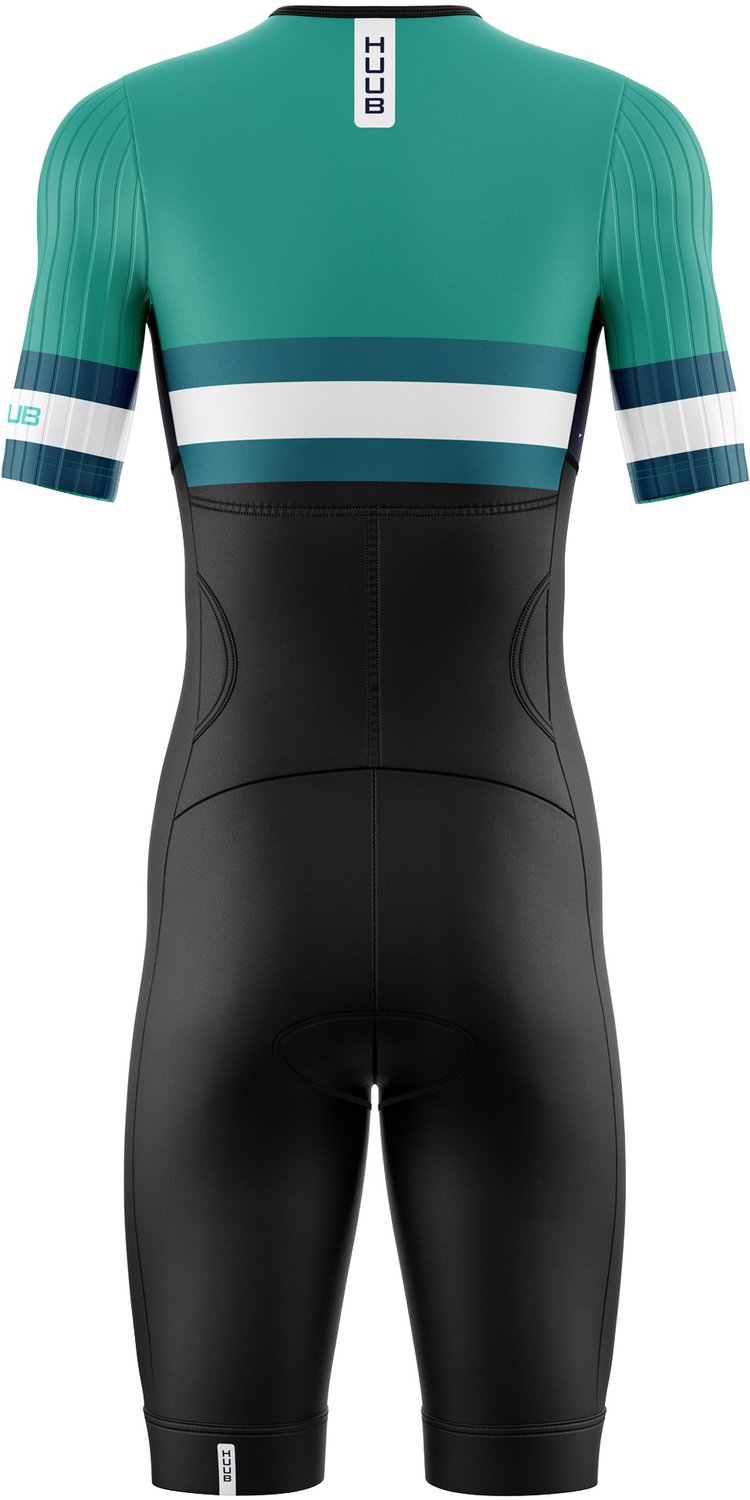 2026 HUUB Dames Tri Band Pro Tri Suit - Teal / Green