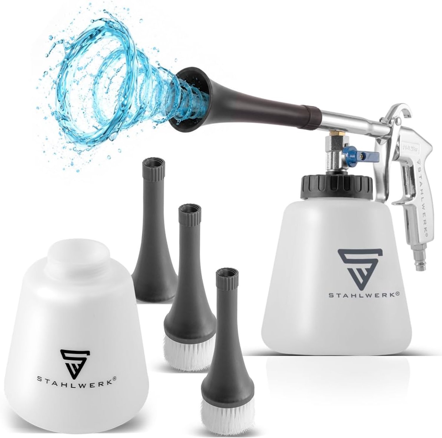 Drukreinigingspistool RP-90 ST - Tornado-effect - Voor intensieve reiniging van voertuigen en huishoudens - ShopVlot