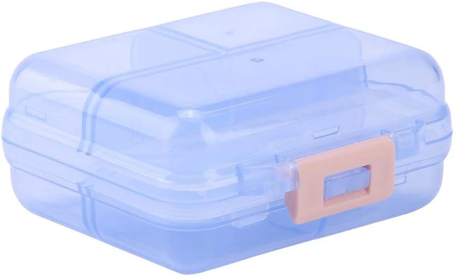 Organizer voor Medicijnen en Vitaminen - Weekdoos met 7 Vakjes voor Handige Opslag (Blauw)