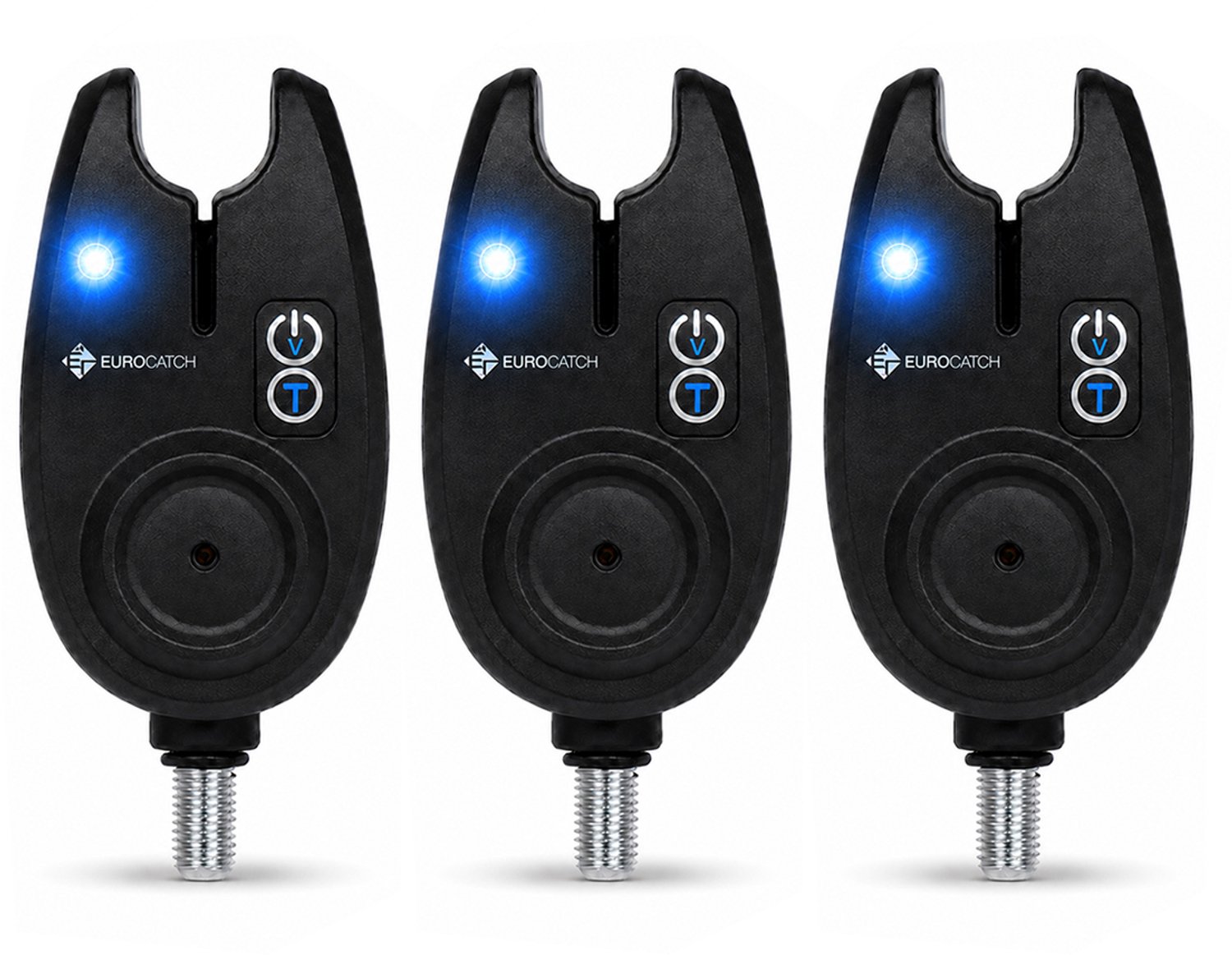 Eurocatch 3 delige Beetmelder set - Beetverklikker - Blauwe leds