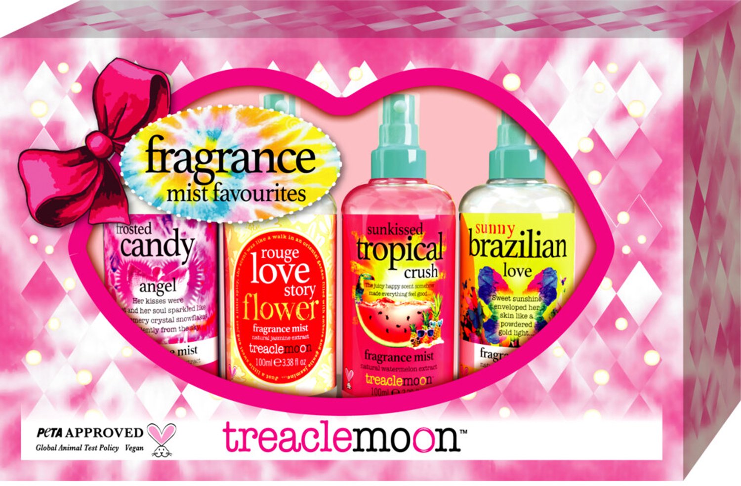 Treaclemoon Geschenkset Box of Favourite Fragrances 4x100 ml