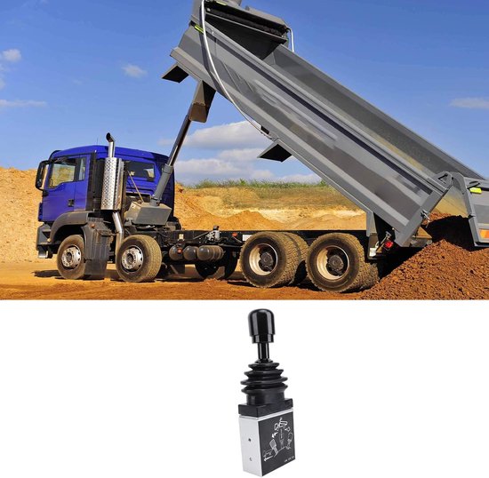 Lyrlody Dump Truck-Regelklep, Aluminium Proportionele Regelklep, Efficiënte Bediening van Het Hydraulische Systeem voor Dumptrucks en Opleggers — afbeelding 4
